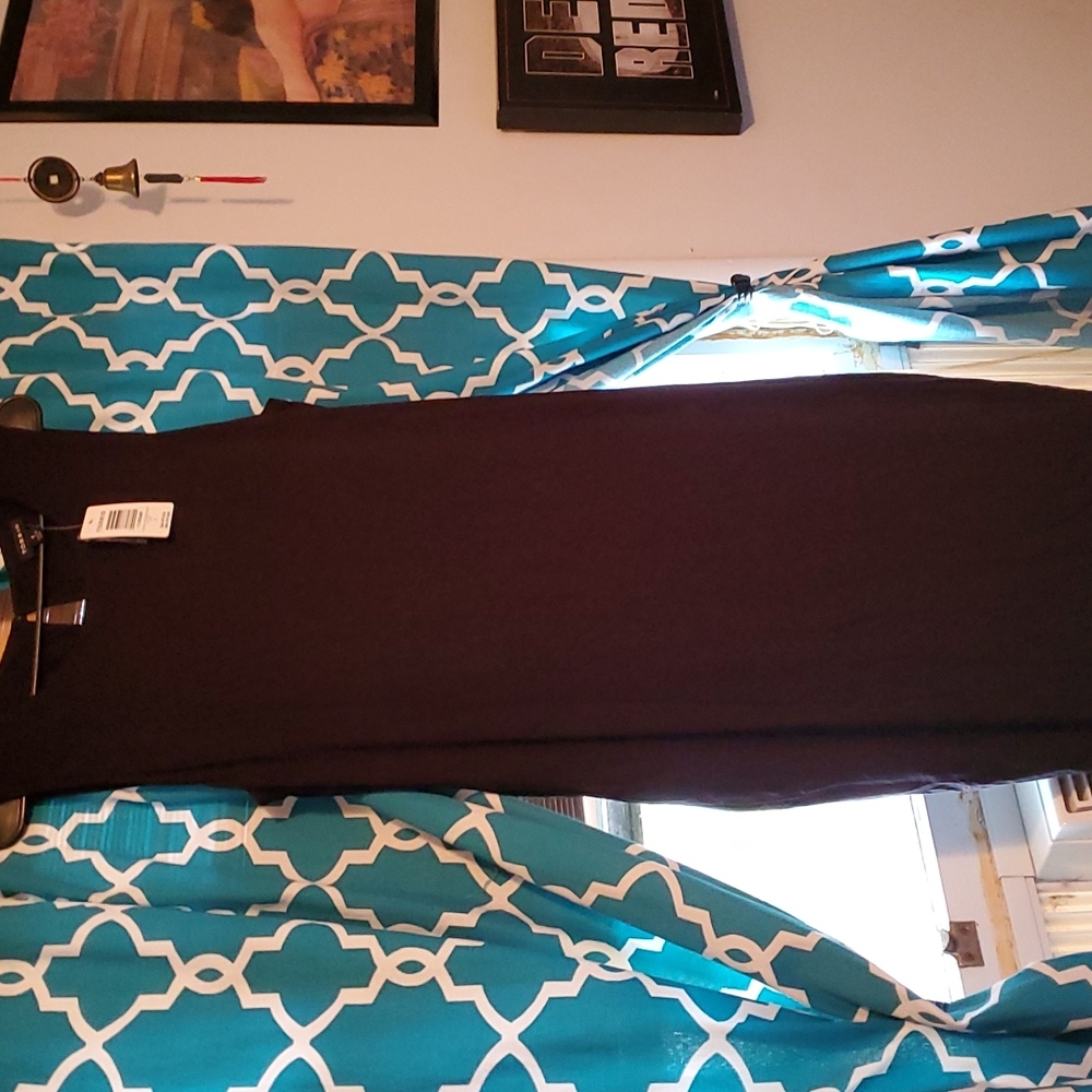 NWT Torrid Sz 1(14/16) Midi Bodycon Black dress